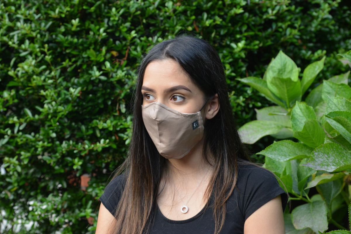 Chestnut - Adults - Reusable Barrier Mask – JESSICA GRAAF